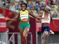 Tokyo 2020: Jamaica’s Elaine Thompson-Herah wins 200m to seal Olympic double