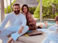 Saif Ali Khan and Taimur are stranded on a tiny island in Kareena Kapoor’s latest holiday post. See pic