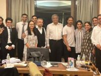 Shah Rukh Khan poses with team of lawyers after Aryan’s bail in drugs case