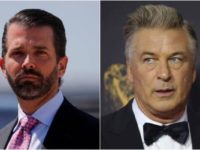 Donald Trump Jr sells T-shirts on his site mocking Alec Baldwin film set accident