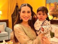 Karisma Kapoor poses with nephew Jehangir Ali Khan, Sonam Kapoor says ‘adorable’