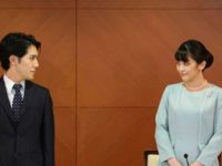 Japan’s former princess Mako leaves for New York after giving up title