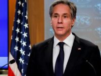 Blinken interacts with group assisting Washington in evacuation of Afghans, allies