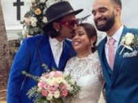 Ranveer Singh attends his manager Susan’s wedding in Goa, steals limelight in blue velvet suit: Pics