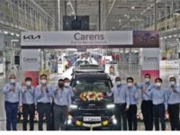 Kia Carens Rolls Off The Production Line