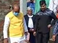 WATCH: Campaigning BJP MLA in UP Interrupts Man Taking Bath, Asks Questions