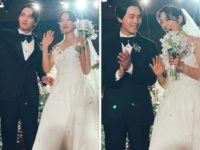 Park Shin Hye and Choi Tae Joon tie the knot in gorgeous ceremony; Lee Min Ho, IU, Kim Bum, EXO’s D.O. attend the wedding