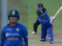 WATCH: Richa Ghosh hits fastest half-century by an Indian in women’s ODIs during a record-breaking knock against New Zealand