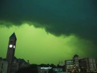 Storm In US Causes Skies To Turn Green Over South Dakota; Internet Compares It To ‘Stranger Things’, ‘Wizard Of Oz’