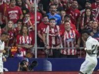 Vinicius dances with Rodrygo to celebrate Real’s opener after Atletico fans level racist chants at Metropolitano – Watch