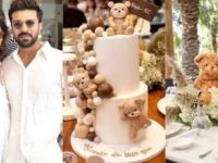 Upasana poses with Ram Charan at her teddy bear themed baby shower, shares dreamy pics and videos