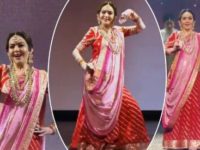 Nita Ambani Mesmerises With Her Performance on ‘Raghu Pati Raghav Raja Ram’ And It’s The Most Graceful Thing on Internet Today – Watch Video