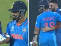 Watch: Virat Kohli, Naveen-ul-Haq bury the hatchet in million-dollar gesture but Shastri’s cheeky remark can’t be missed