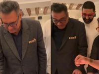 Boman Irani celebrates birthday with friends Farah Khan, Abhishek Bachchan