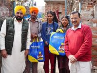 Kejriwal & Mann launch ‘Ghar Ghar Muft Ration’ scheme for 25 lakh beneficiaries in Phase