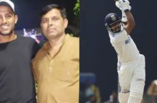 Dhruv Jurel celebrates maiden Test 50 with an epic salute