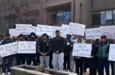 Hundreds of Indian students facing ‘deportation’ from Canada stage protest