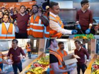 British PM Rishi Sunak stirs khichdi with NGO volunteers